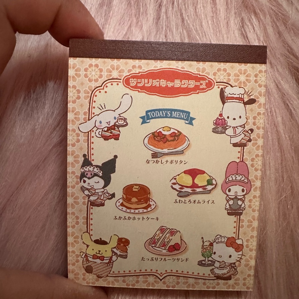 Sanrio Small Notebook